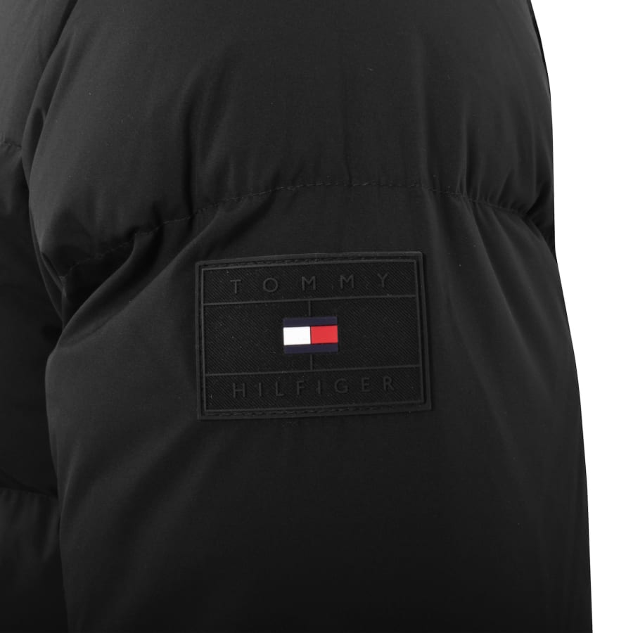 Tommy hilfiger puffer jacket black new arrivals